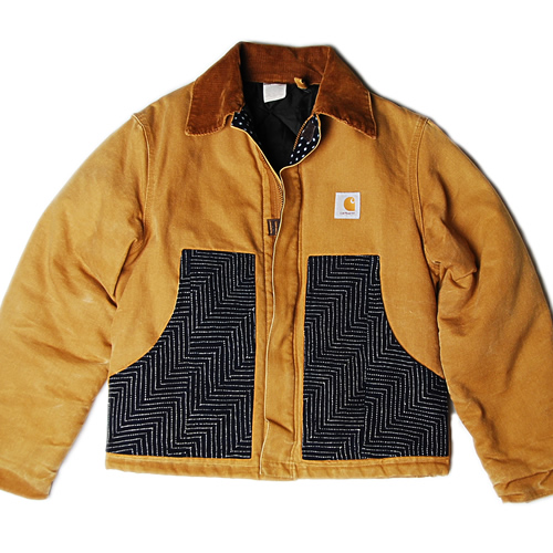 Vintage刺子のCarharttジャケット